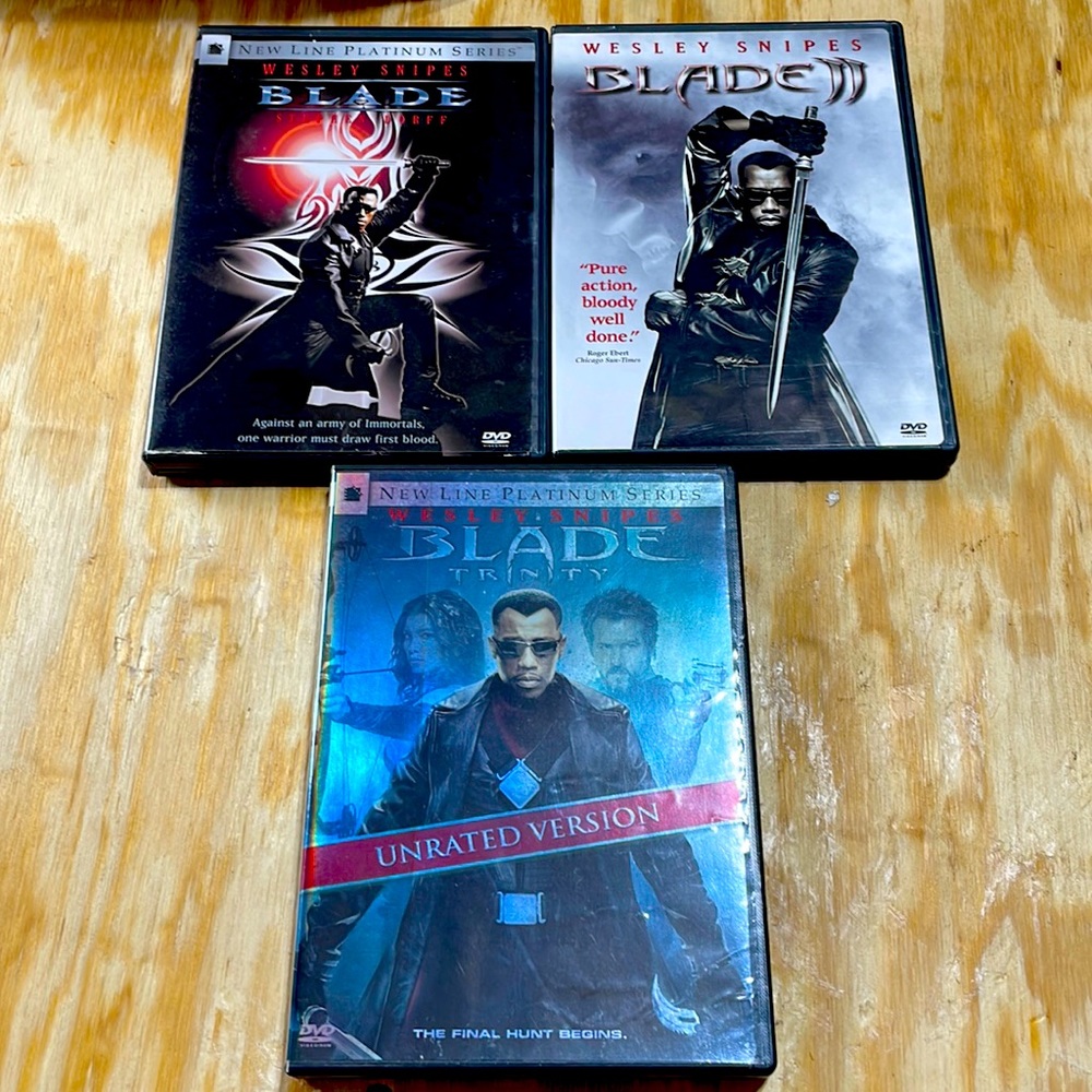 Blade trilogy dvd